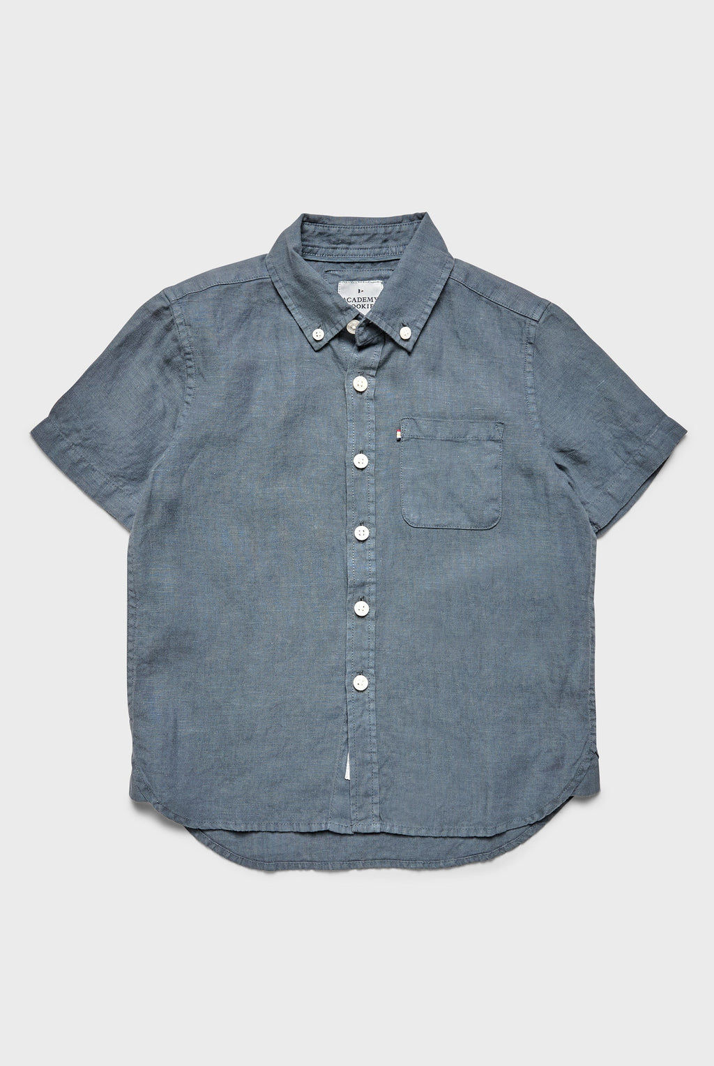 Kids Hampton Linen SS Shirt