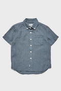 Kids Hampton Linen SS Shirt