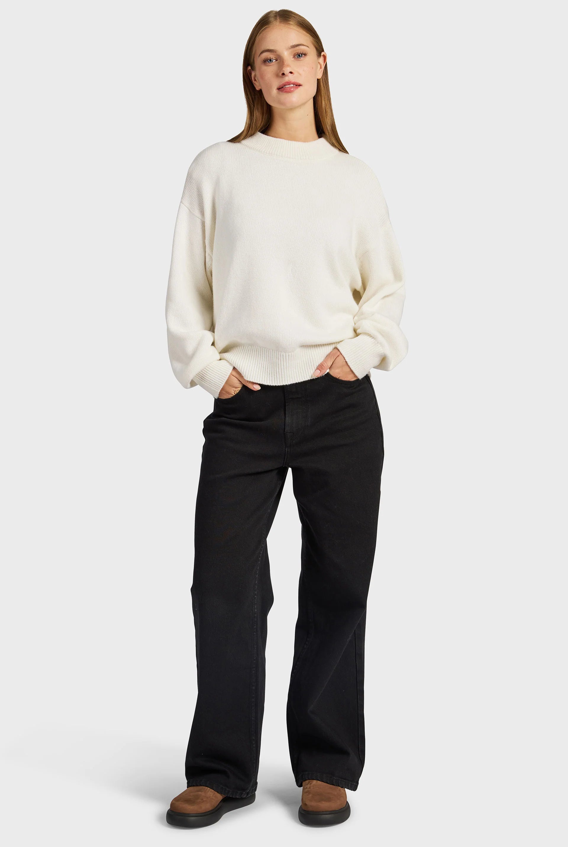 Maple Knit Crew