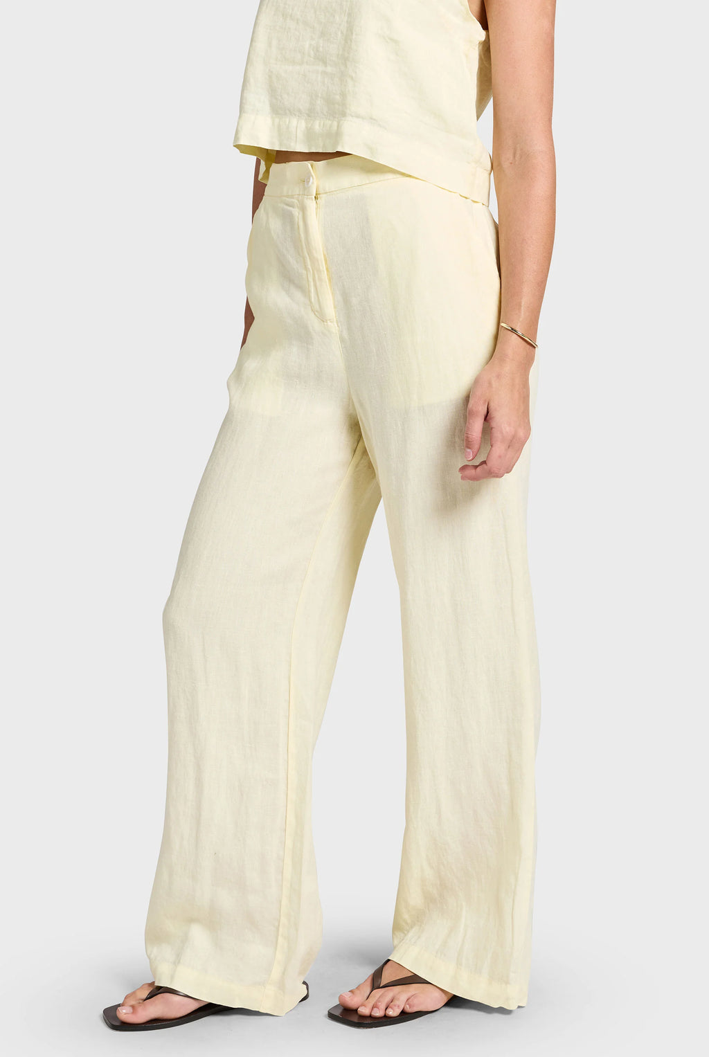 Linen Relaxed Trouser