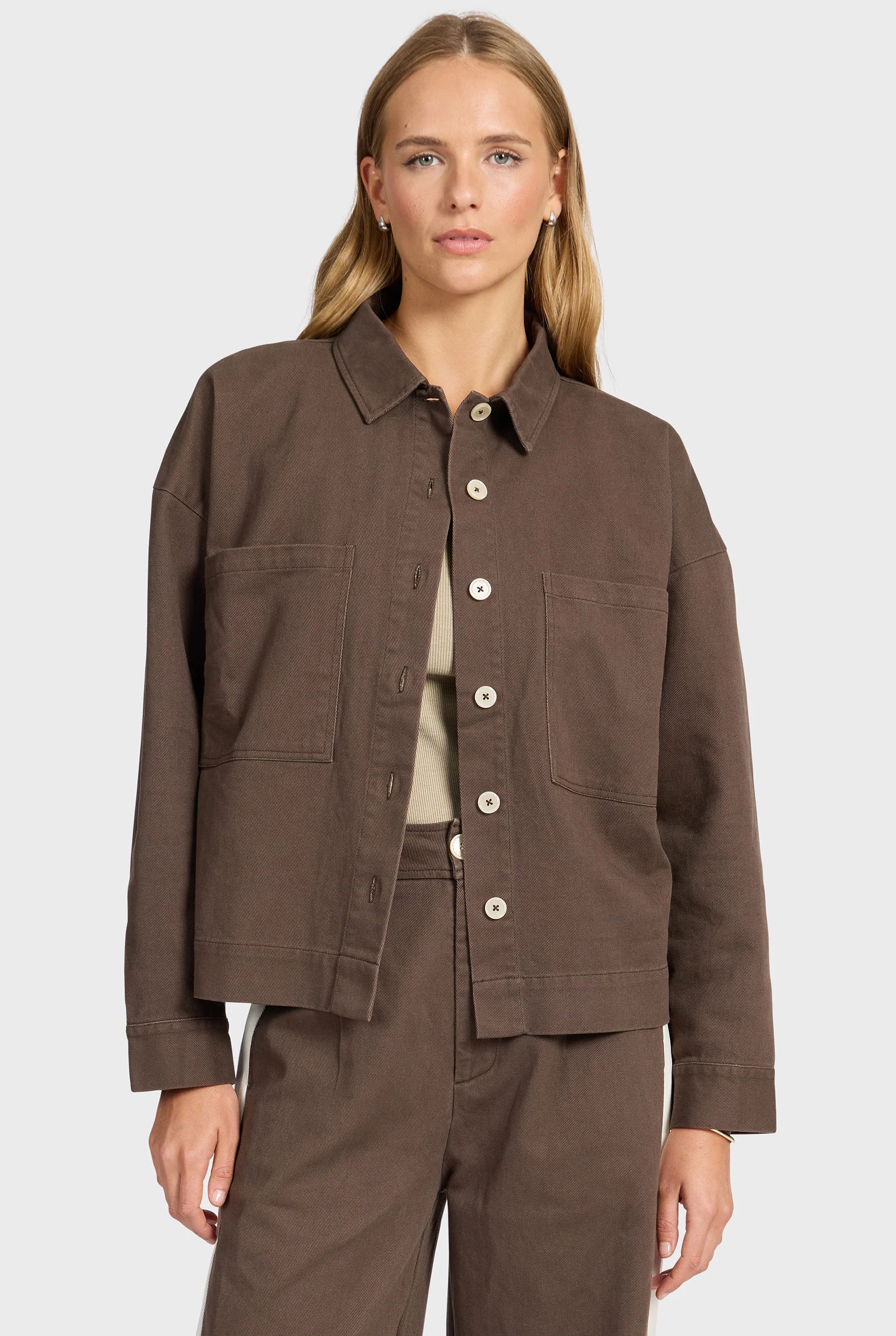 Mindi Twill Overshirt
