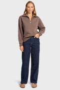 Maggie 1/4 Zip Sweat