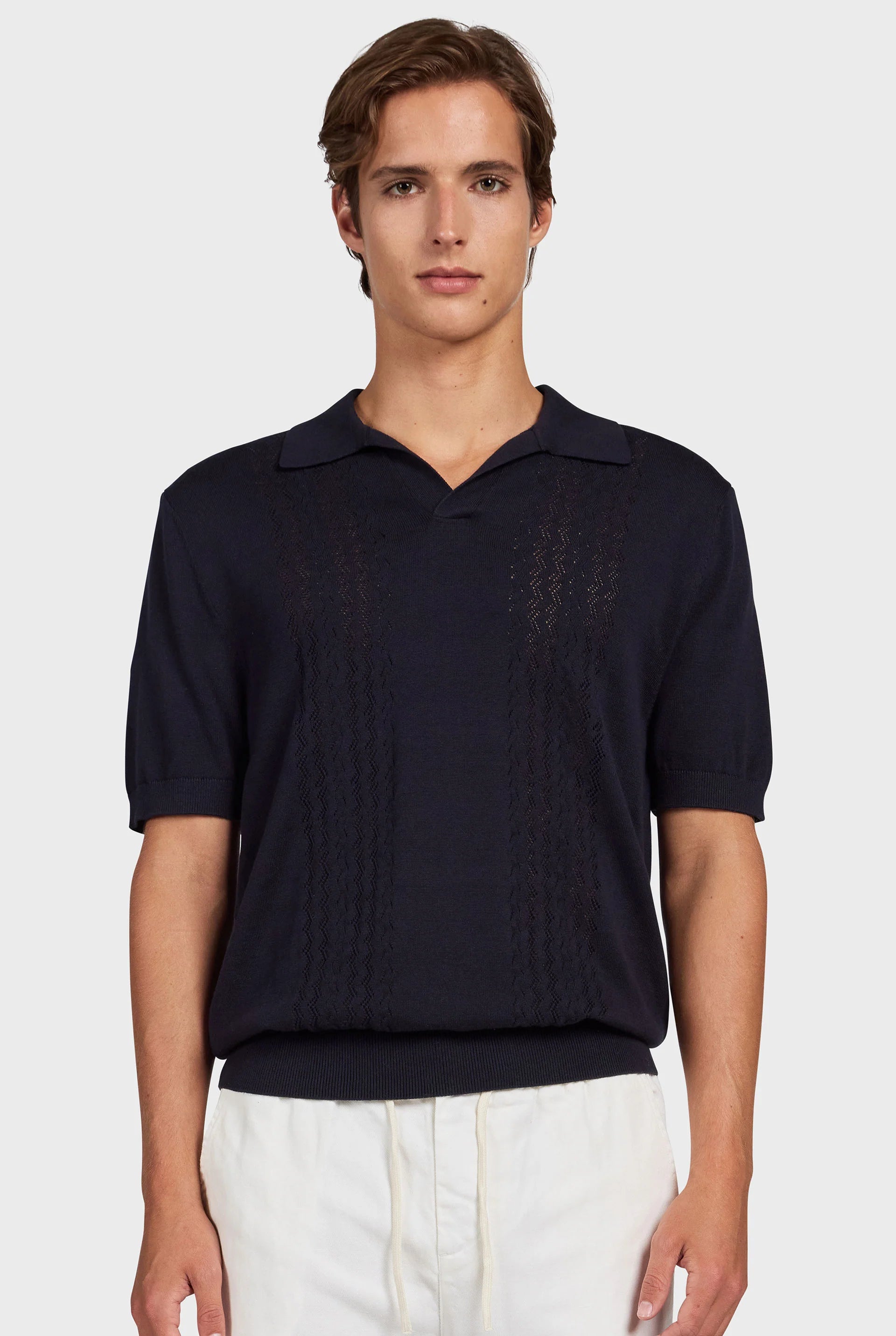 Charlie SS Knit Polo