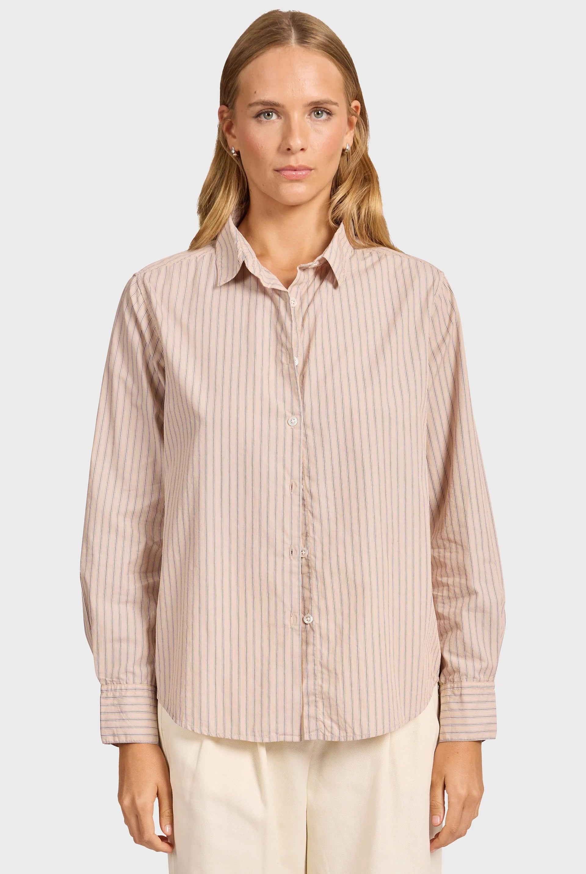 Alma Stripe Poplin Shirt