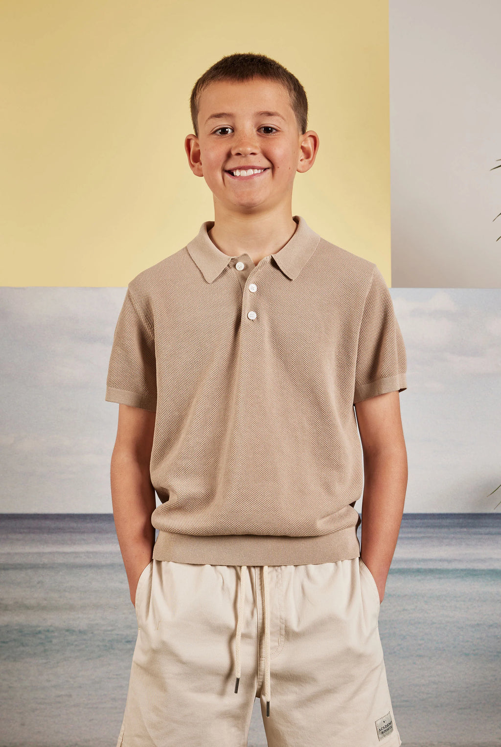 Kids Riley Knit Polo