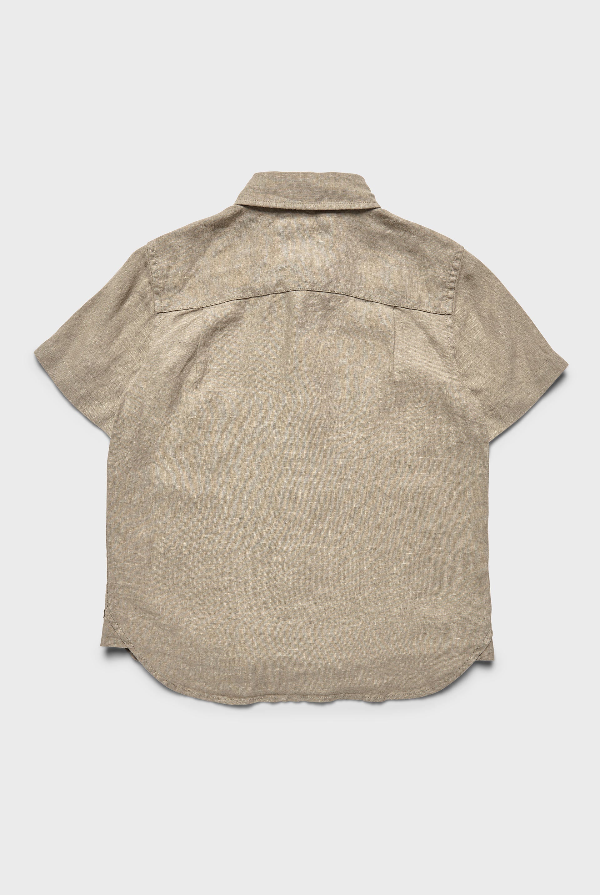 Kids Hampton Linen SS Shirt
