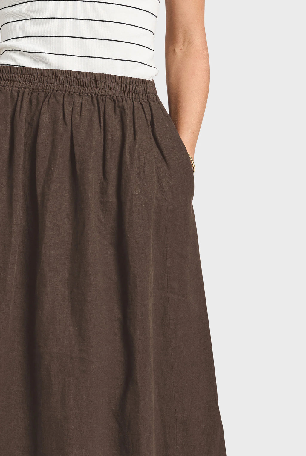 Gladys Linen Skirt