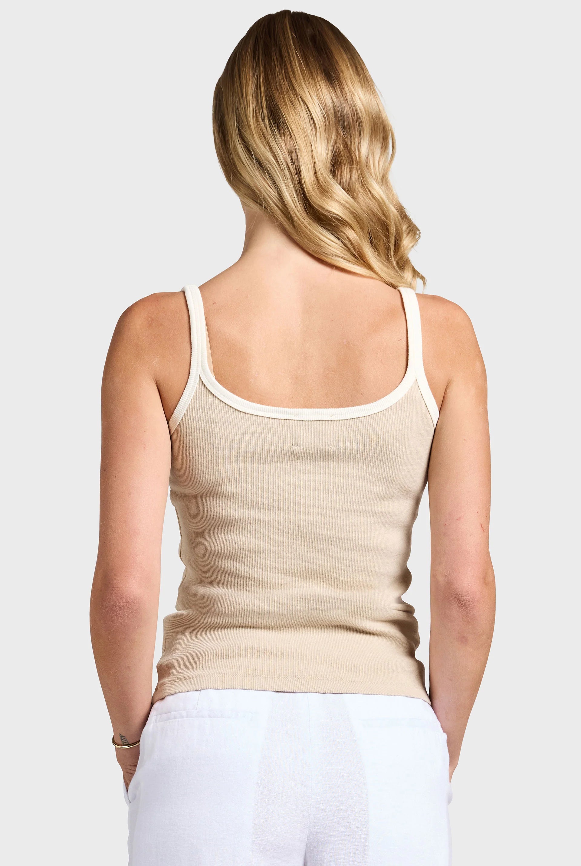 Contrast Rib Tank