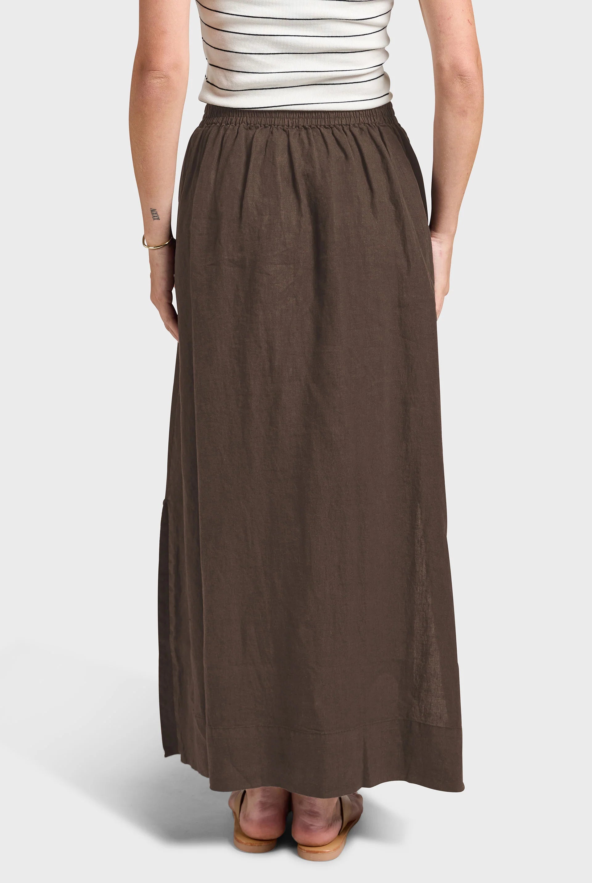Gladys Linen Skirt