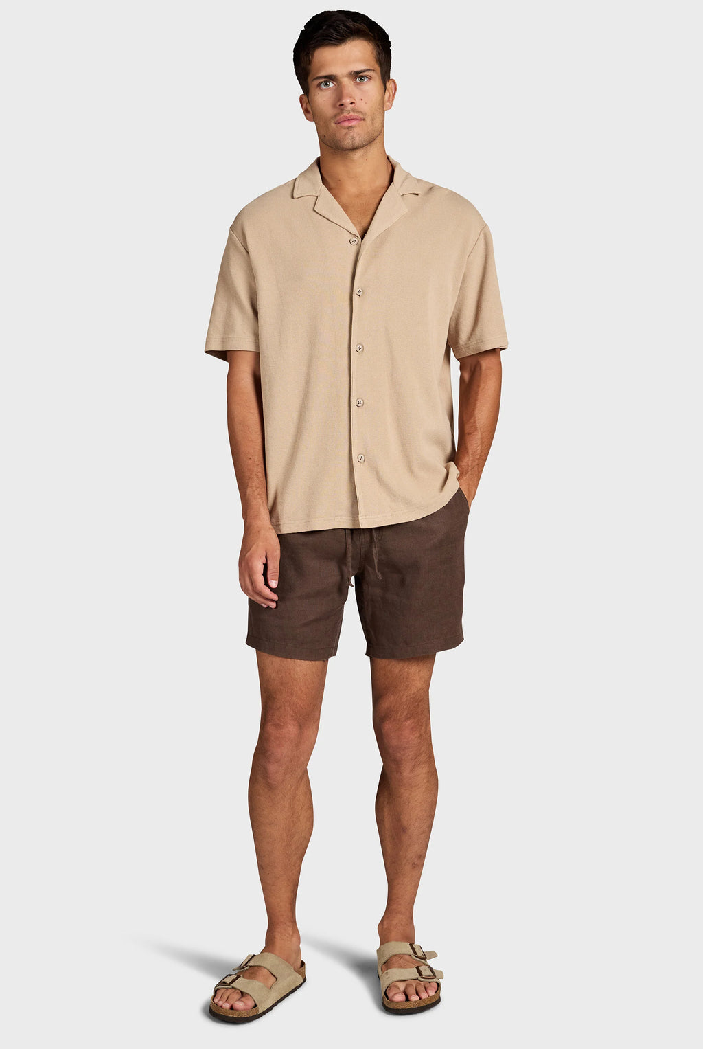Carlos Cotton Waffle SS Shirt