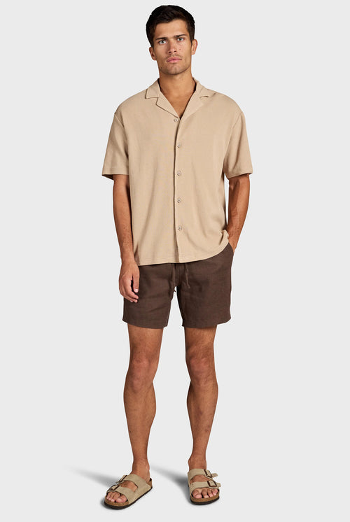Carlos Cotton Waffle SS Shirt