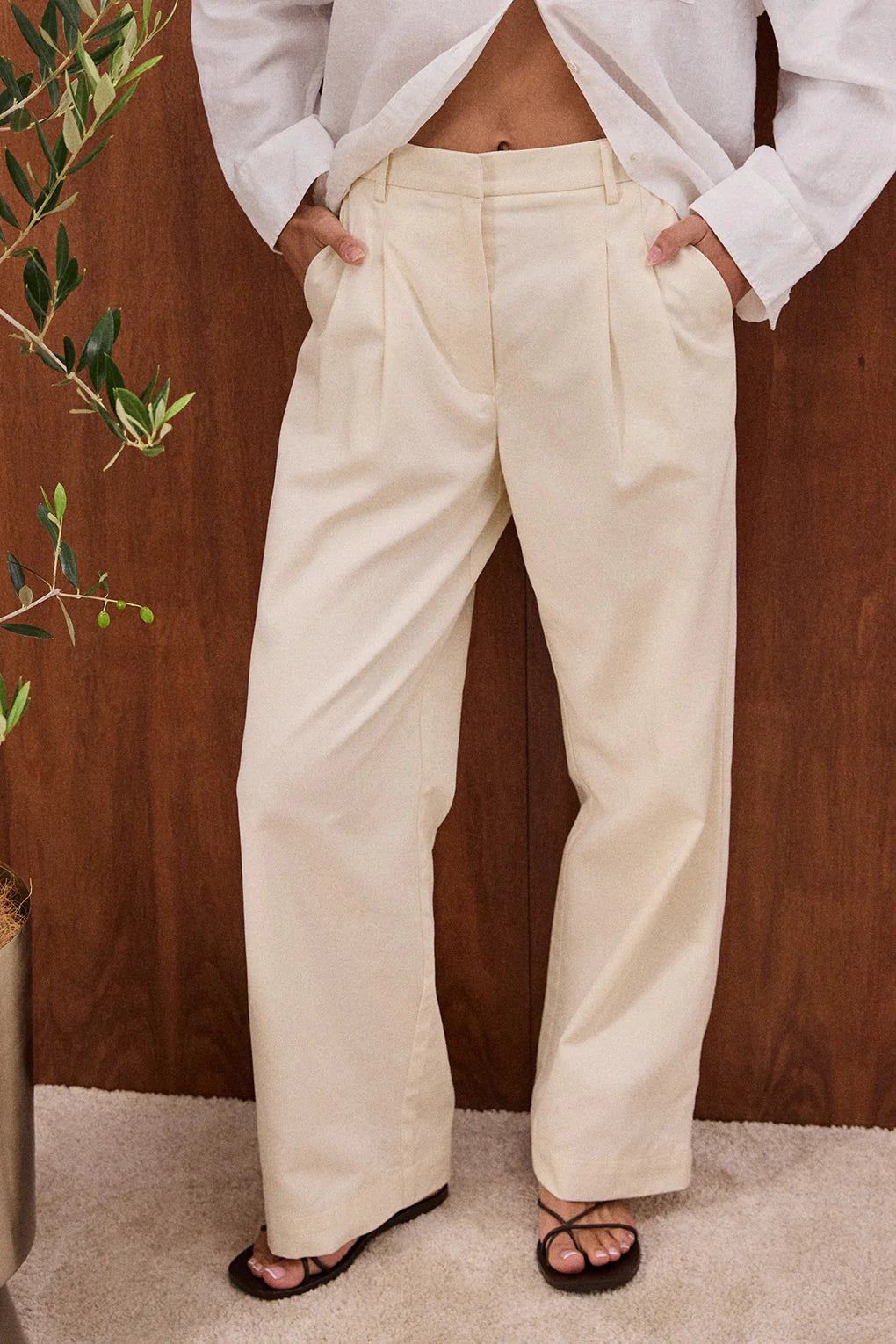 Monroe Pleated Pant