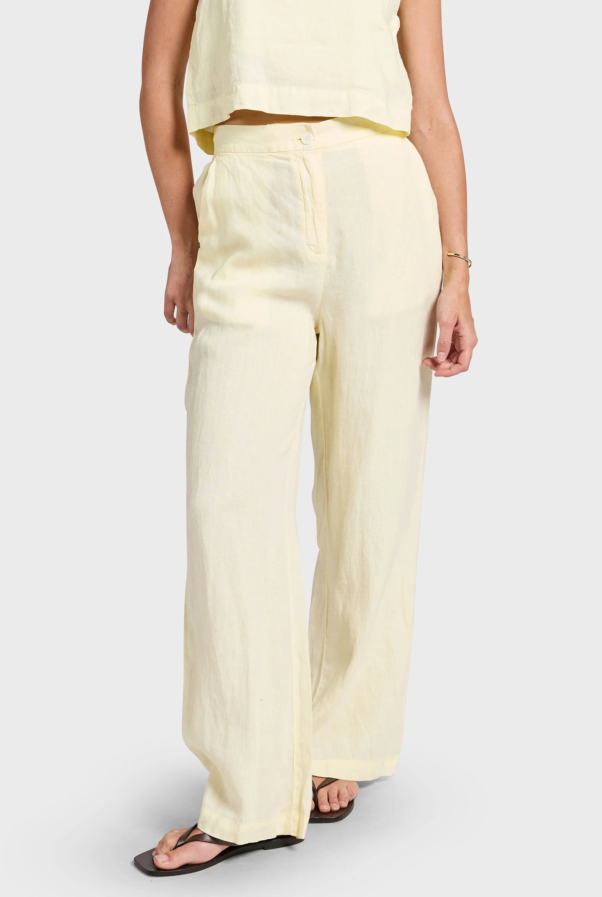 Linen Relaxed Trouser
