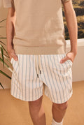 Kids Stripe Volley Short