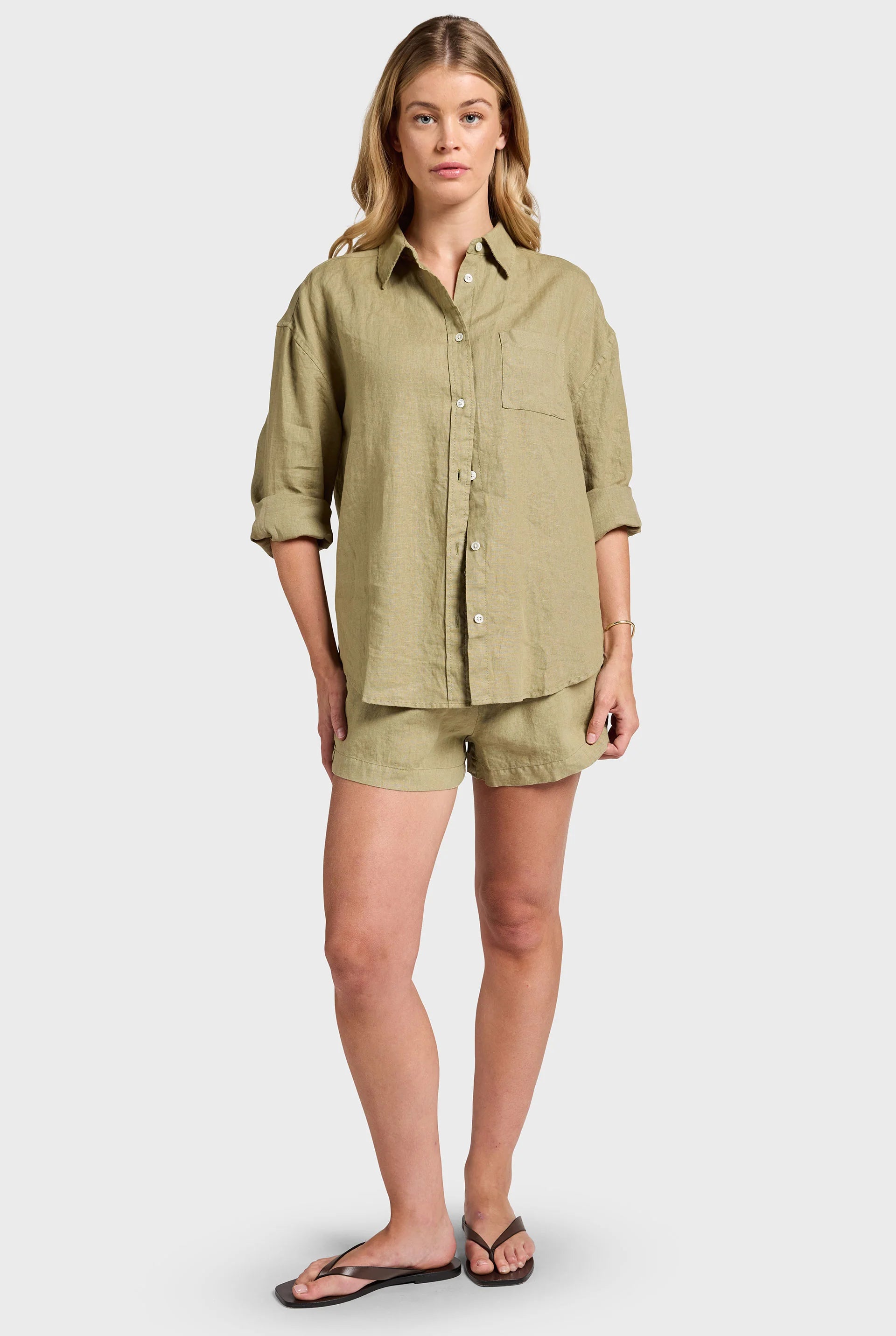 Riviera Linen Short