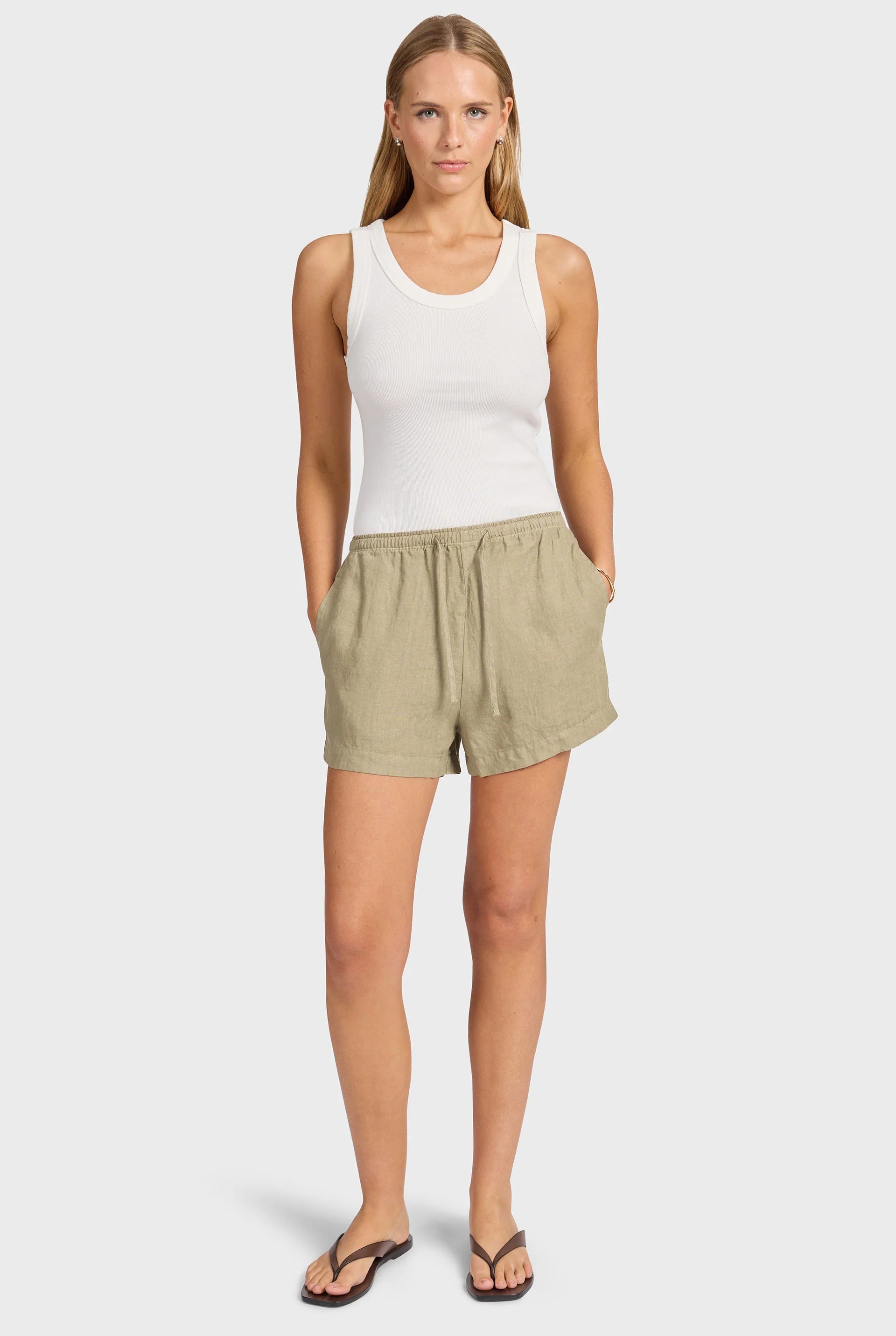 Riviera Linen Short
