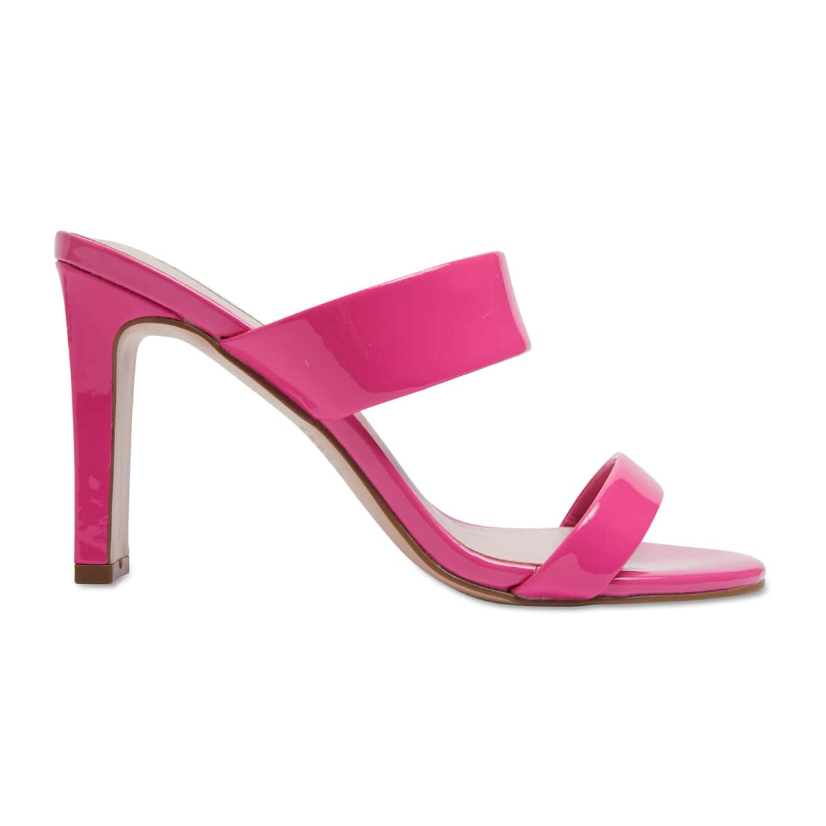 Pink Inc Tempo Heel in Hot Pink Patent