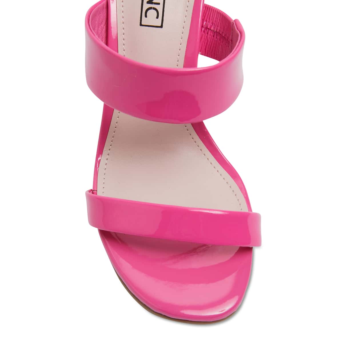 Pink Inc Tempo Heel in Hot Pink Patent