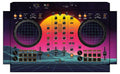 Pioneer DJ DDJ FLX 4 Skin Synthwave Horizon